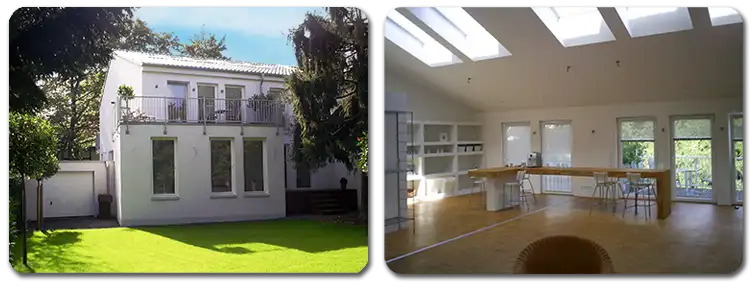 Gewerbliche Bauprojekte und Bürogebäude